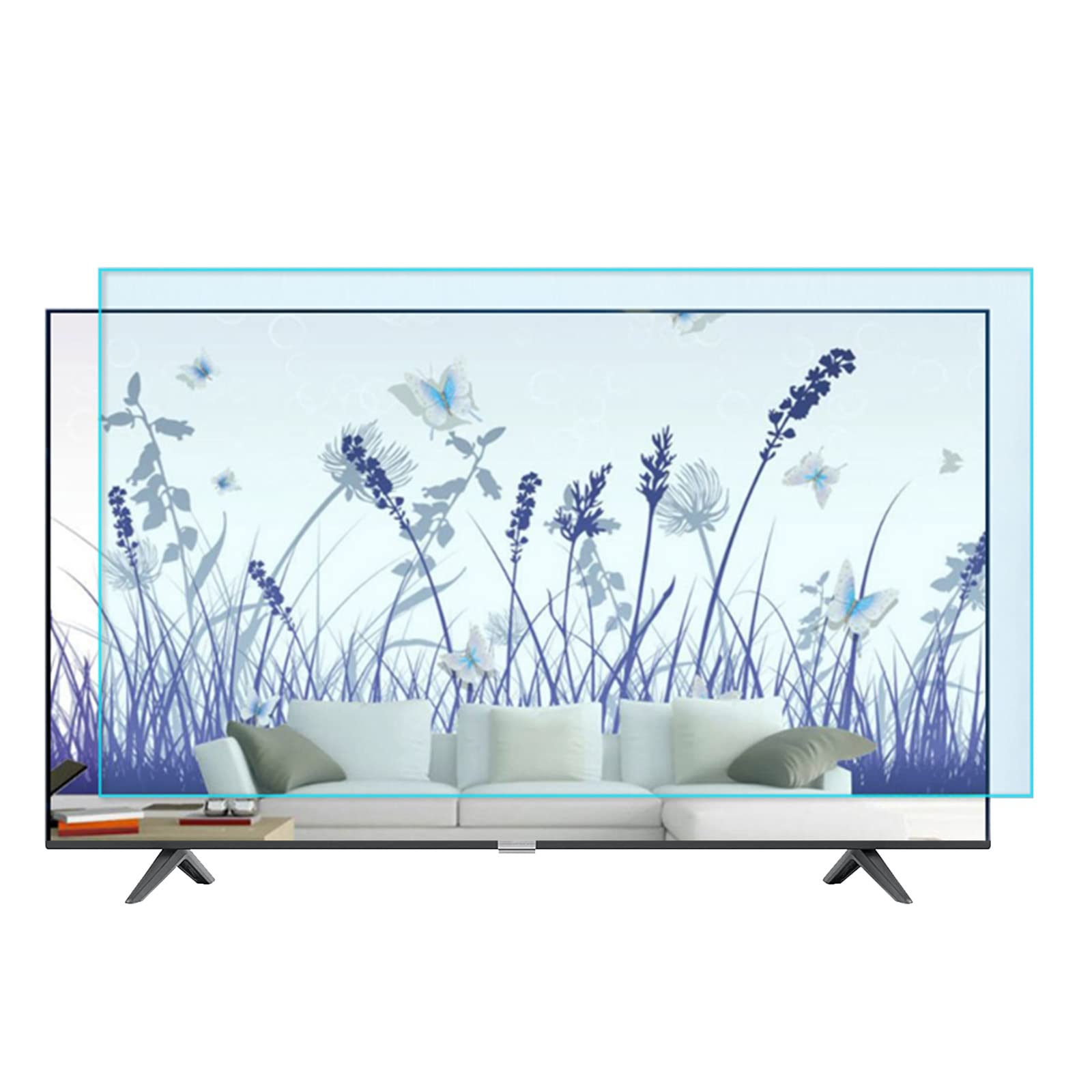 Fatigue oculaire ? Filtre anti-lumière bleue TV 46 pouces mat