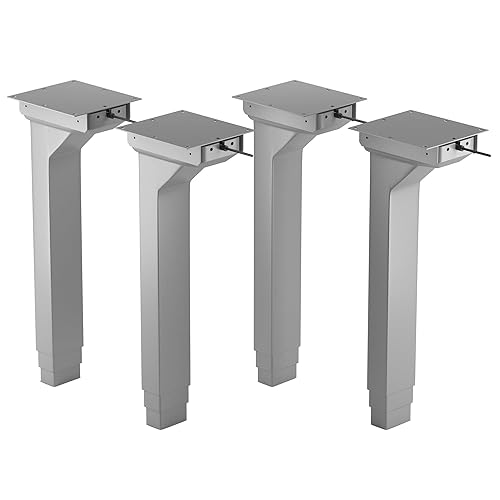 Juego de columnas de elevación de cuatro patas de altura ajustable rango de altura del motor CC cepillado de 24 V CC 235 a 49 para automatización