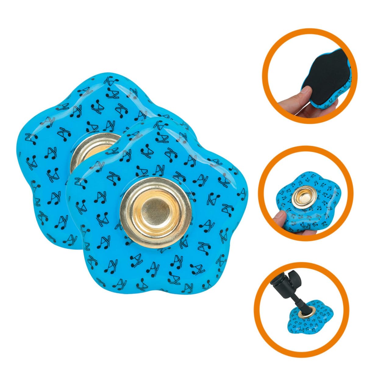 FAVOMOTO 2 Pieces Cello Background Protector String Instrument Supplies Cello Protector Portable Violin Pad Abdominal Slide Plate Floor