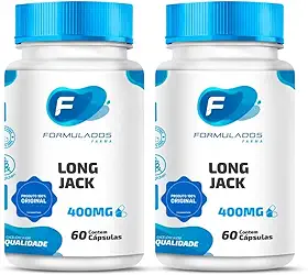 Kit 2 Long Jack 400mg 60 Cápsulas
