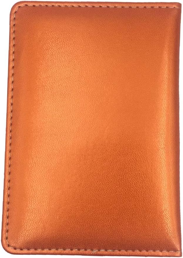  | Pakala66 PU Leather Passport Cover with Sliver USA Logo Printed for Travel (Rose Red) | Passport Covers