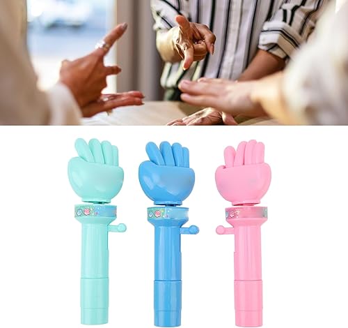 Miniatura 8 de Juguete de tijeras de papel de roca, 3 piezas, juego de adivinanzas de dedos, cambio de mano, tijeras de papel de roca, juego de entretenimiento,