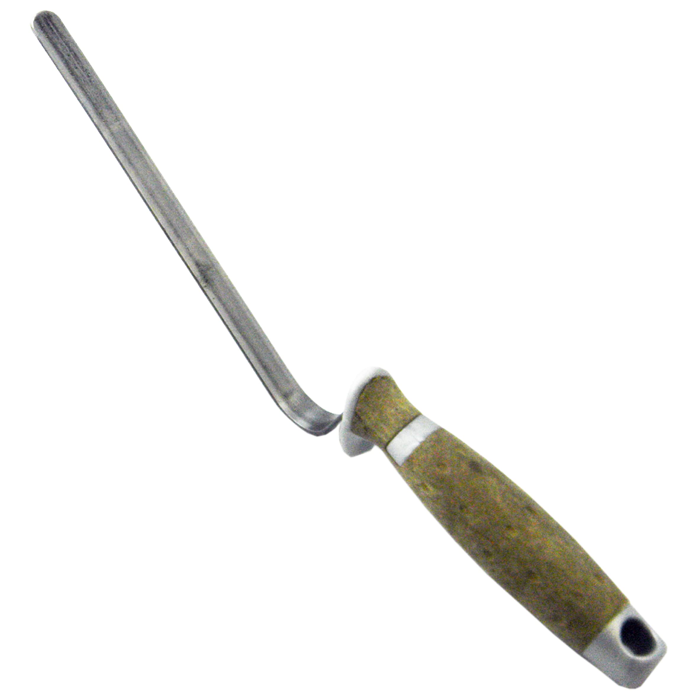 Fugblech Edelstahl, Profi Ledergriff Premium, 245 x 155mm x 50mm Verfugungsblech + Fugenkelle 10 mm, 12mm, SET CT04