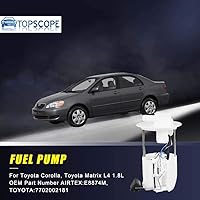 Vista 6 de TOPSCOPE FP8874M - Fuel Pump Module Assembly E8874M fits 2005 2006 2007 2008 Corolla, Toyota Matrix L4 1.8L