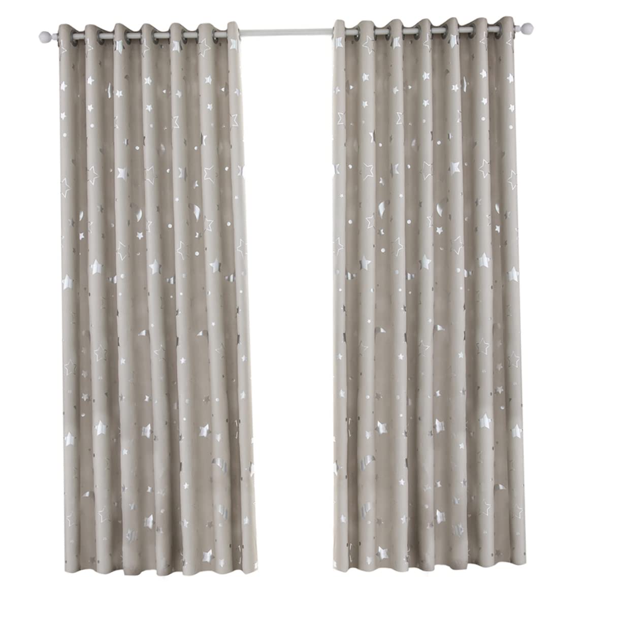 Rideau occultant anti lumiere et chaleur de fenetre 100x130 pour mieux dormir dans le salon