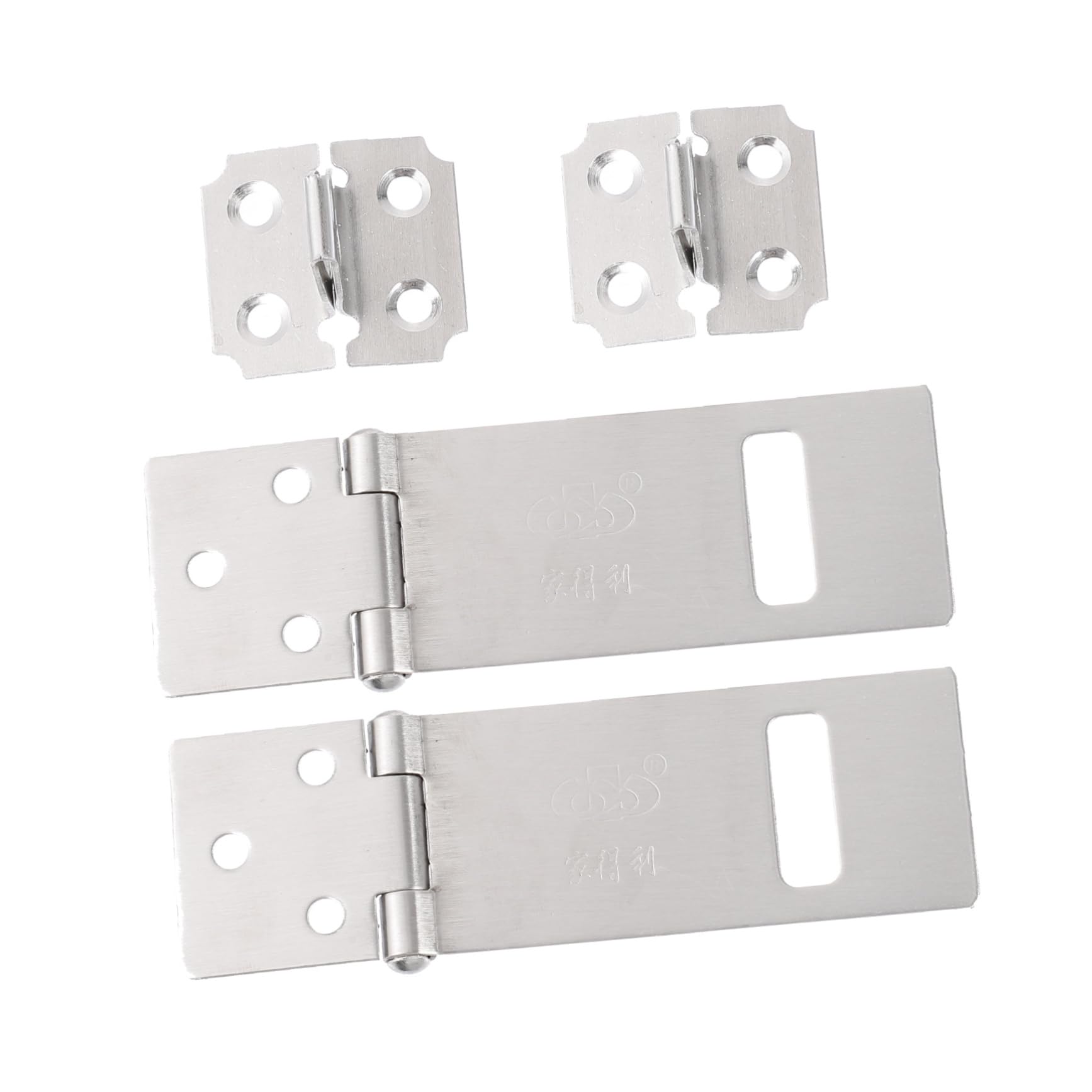 ARTIBETTER Safe Easy Install: 2 Set Stainless Steel Anti-Theft Latch for Doors Cabinets