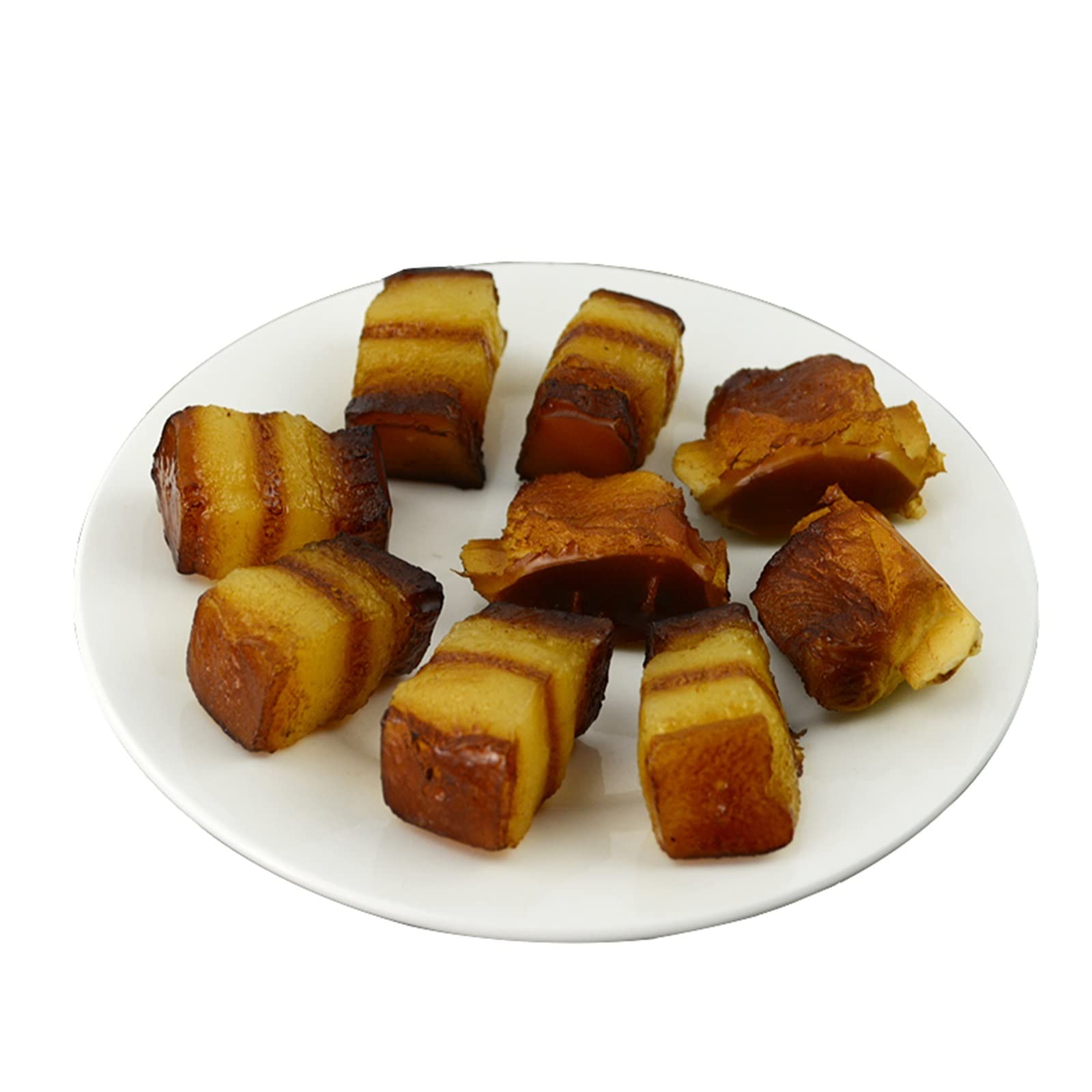yaoqijie Imitazione del Modello Alimentare di Carne Finta Puntelli di Carne Finta Snack Alimentari Piatti Gourmet Mini Piatto Brasato Campioni di Maiale Lasting (Color : 01)
