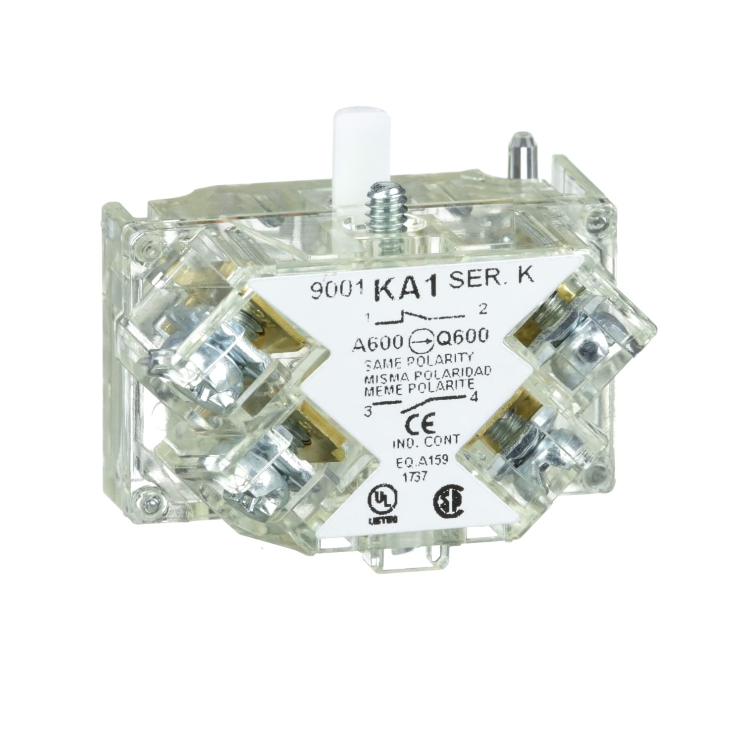 Schneider Electric - Square D Contact Block for Harmony 9001K/9001SK 30mm  Push Button | Types K,