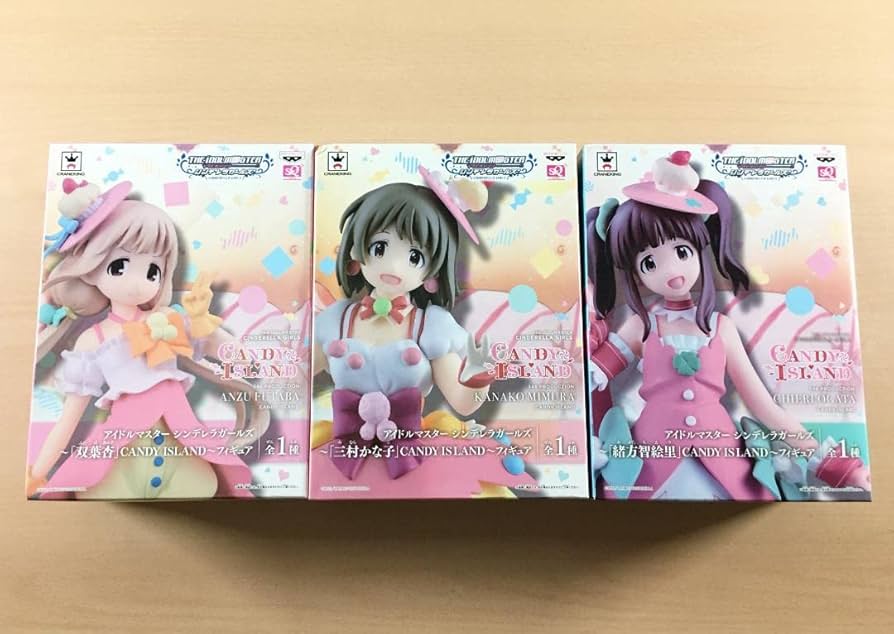 Amazon.co.jp: SQフィギュア 緒方智絵里 双葉杏 三村かな子