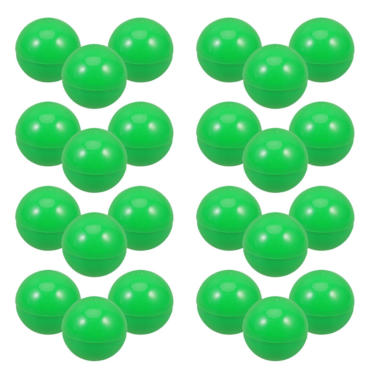 COLLBATH Balls Raffle 3cm Plastic Openable Balls Perfect for Party Games Boys and Girls