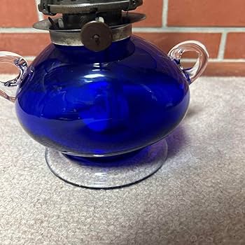 Amazon.co.jp: ︎︎北海道小樽 ヴィンテージ 北一硝子 青いガラス製