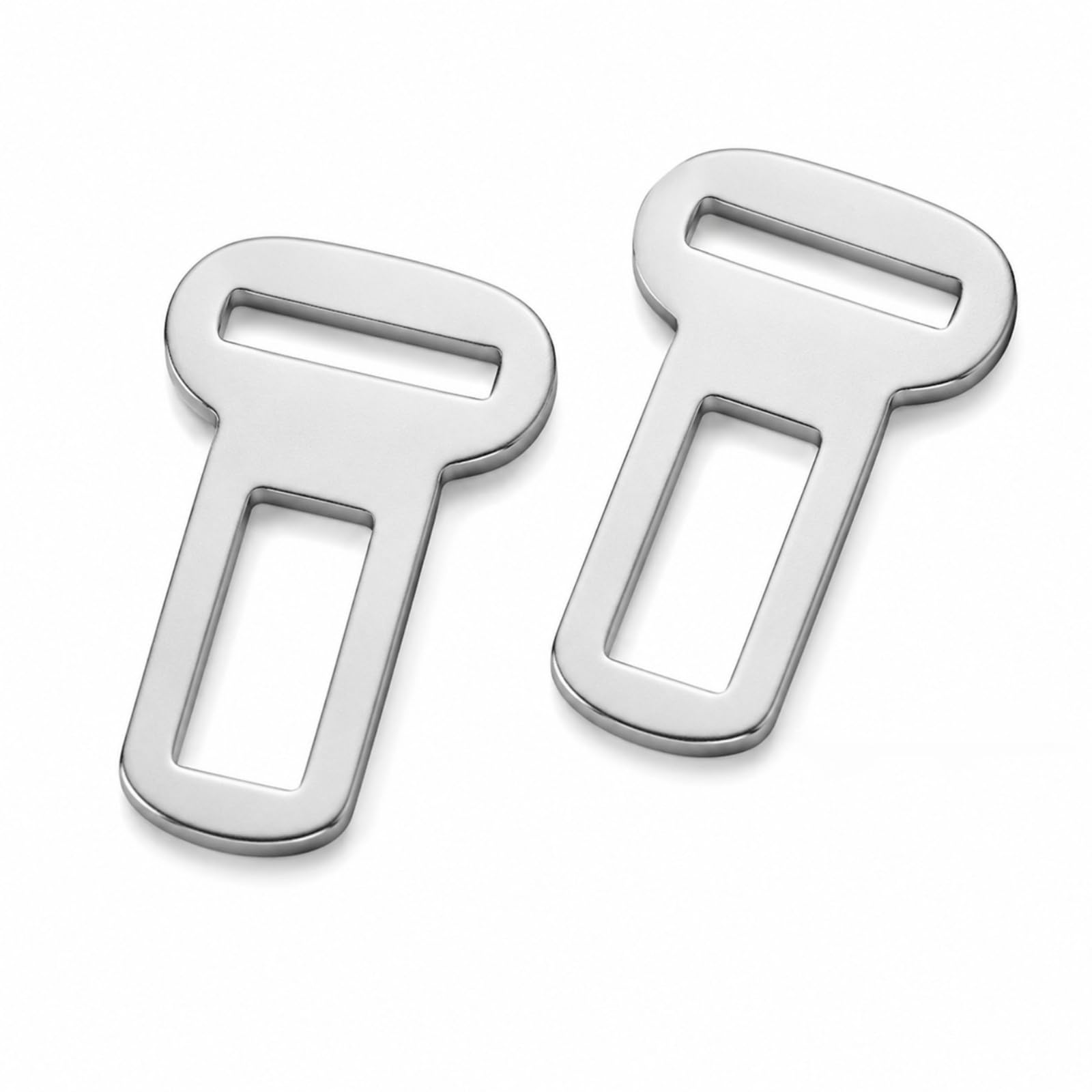 Mistillion 2 Pack Metal Pet Car Seat Belt Connector Buckles, Durable Dog Cat Harness Restraint Attachment Clips for Vehicle Travel Safety, Universal Fit for Most UK Car Models & Pet Harnesses