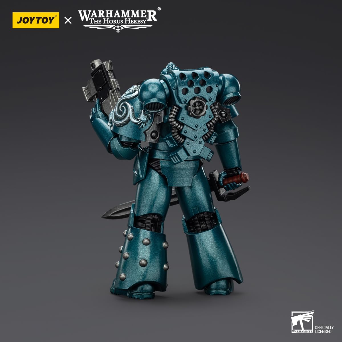 TOYVERSE JOYTOY 1/18 Figura d'azione Warhammer The Horus Heresy, Alpha Legion Headhunter Prime, Articolazioni mobili Modello di Personaggio, 15 anni e più - 4