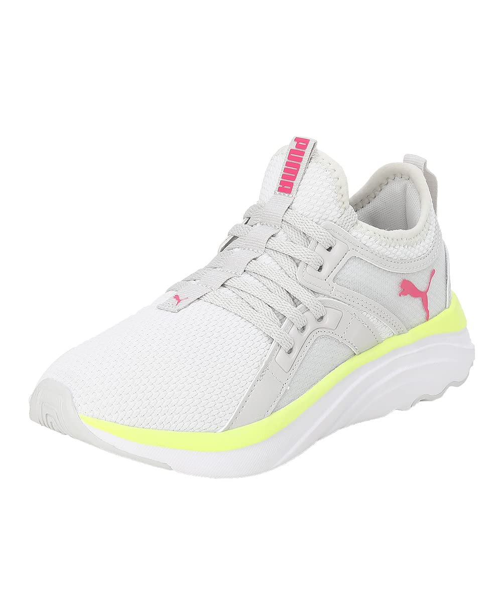 See full amazon price history chart for Puma Girls SOFTRIDE Sophia Junior Feather Gray-Glowing Pink-White Sneaker - 5UK (19515913) Puma Girls SOFTRIDE Sophia Junior Feather Gray-Glowing Pink-White Sneaker - 5UK (19515913) (B0BRBKQZ88) Amazon Price History, Amazon Price Tracker