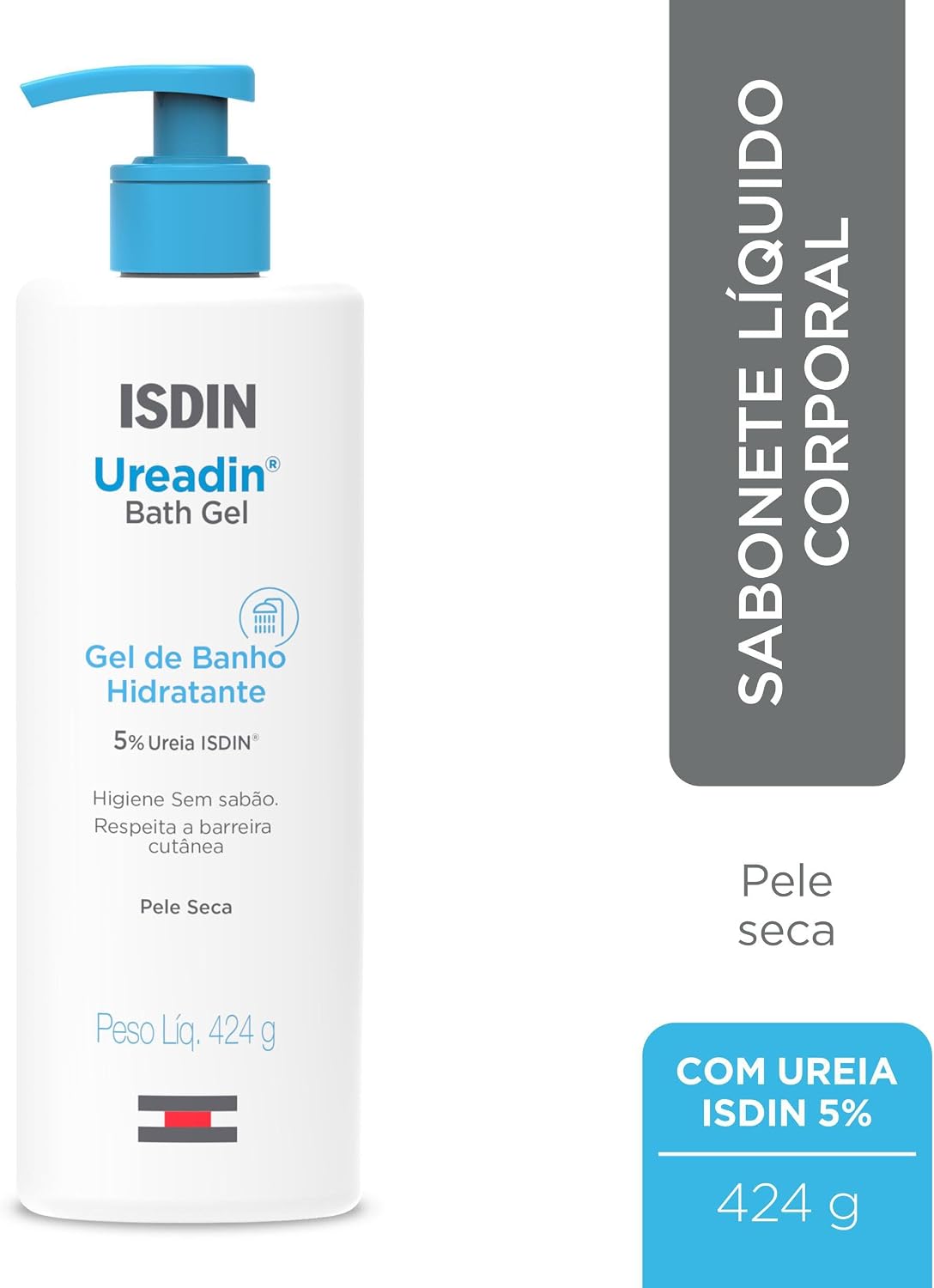 ISDIN Sabonete Líquido Corporal Ureadin Bath Gel - 424g