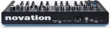 Novation Bass Station II Analog Monosynth includes 64 factory patches, pattern-based step sequencer and arpeggiator, two oscillators plus an additional sub oscillator