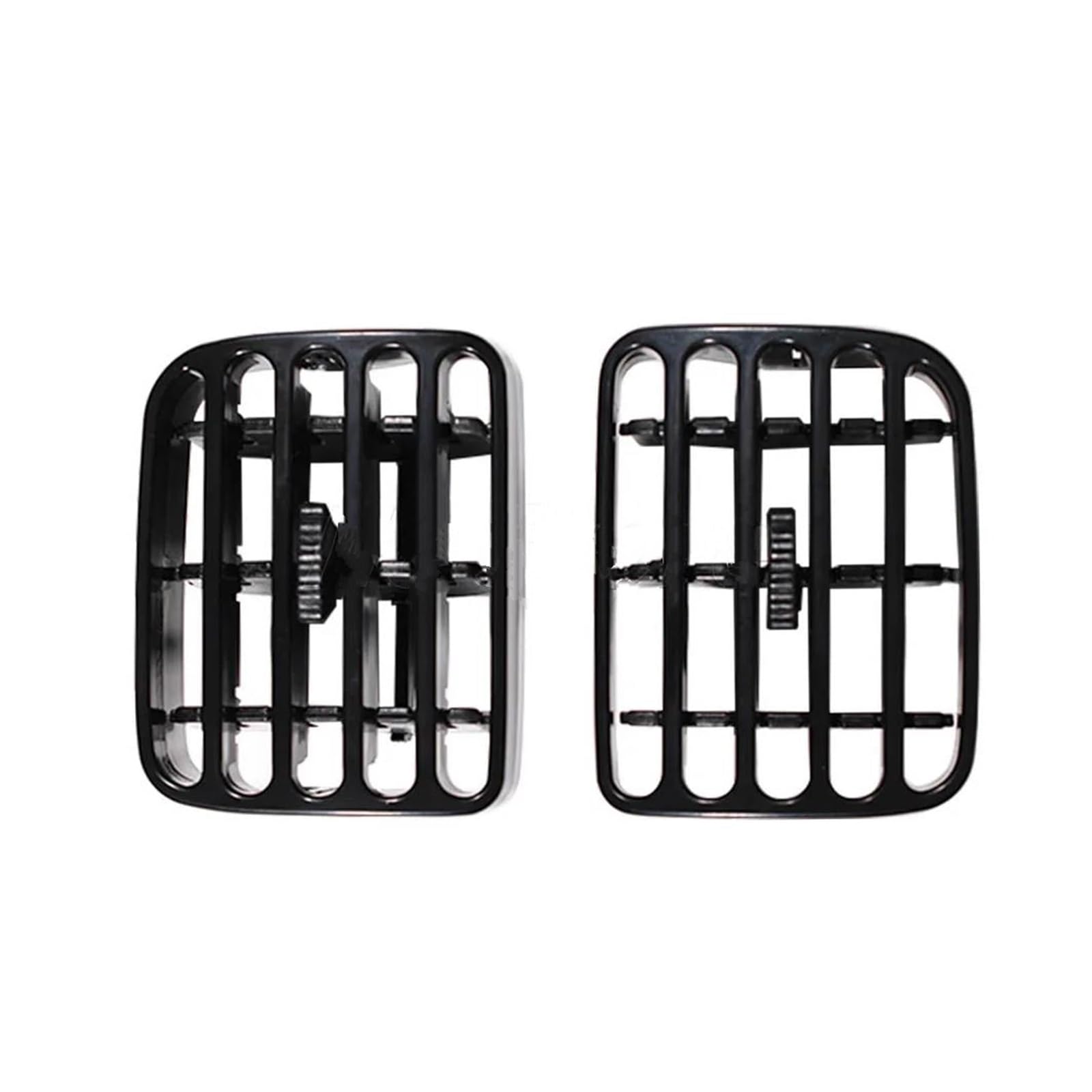 Rejilla de ventilación central para coche con control de flujo preciso para Clio II, par 4