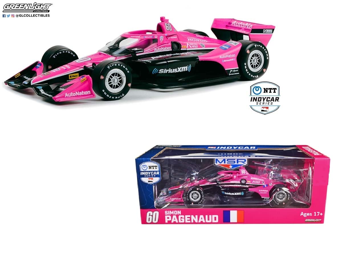 Amazon.com: Greenlight 11186 2023 NTT IndyCar Series - #60 Simon