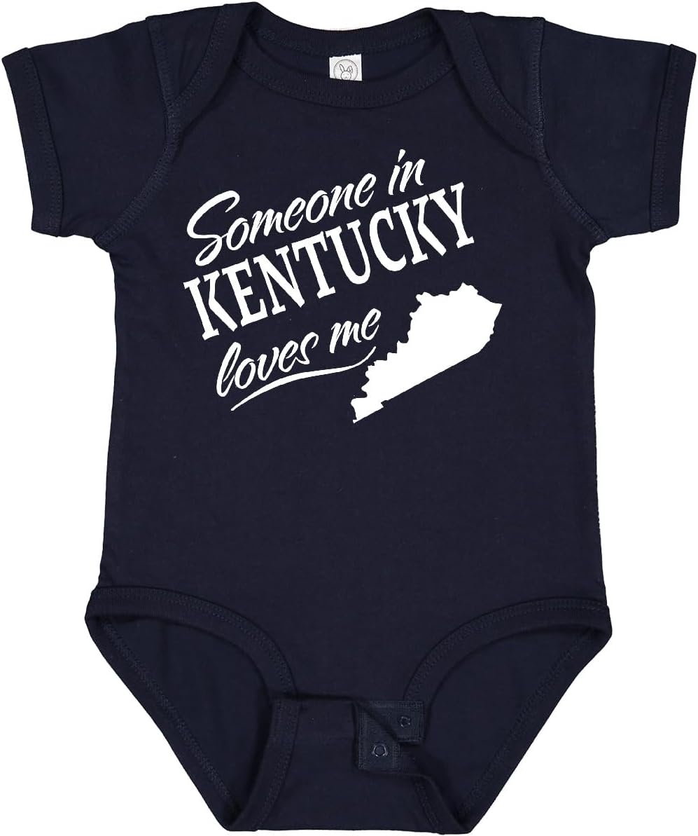 inktastic Someone in Kentucky Loves Me Baby Bodysuit