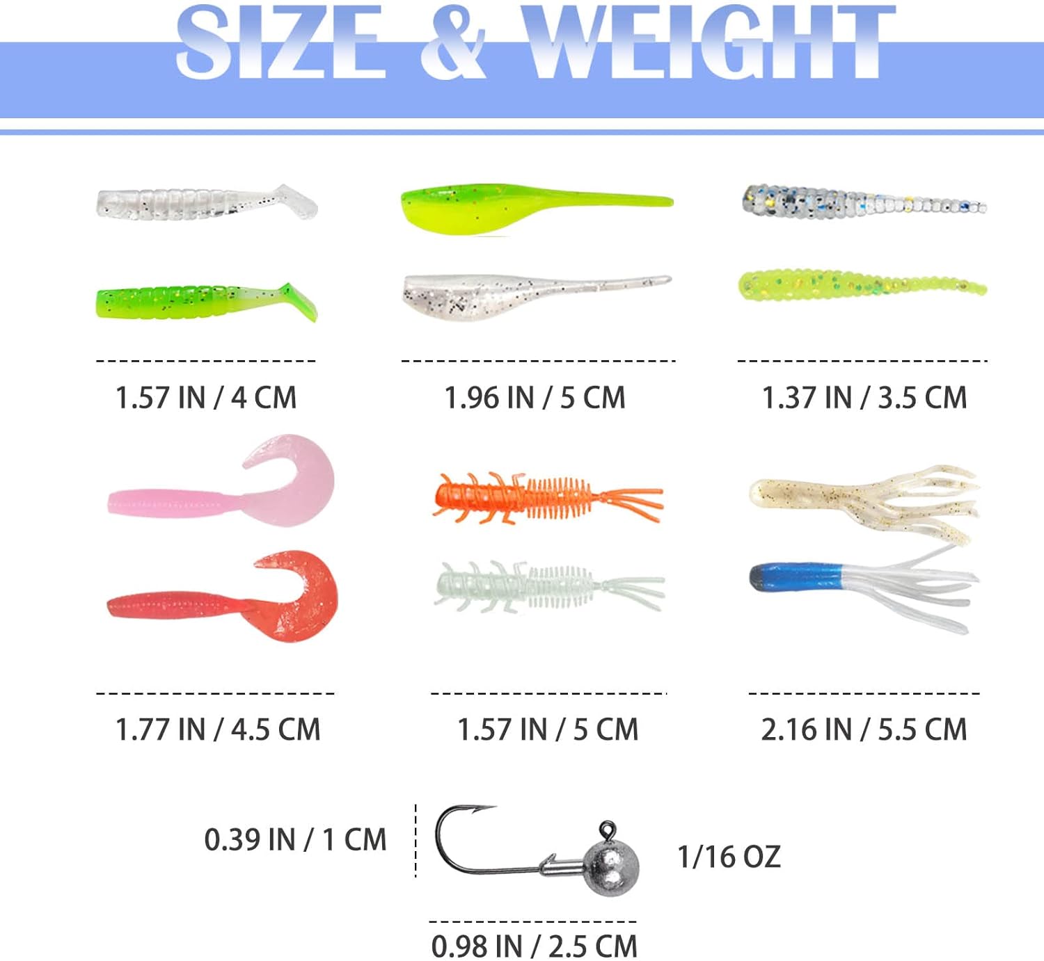 130pcs Crappie Lures ♥၊ Jig Heads Hooks ipp Malaysia Ubuy