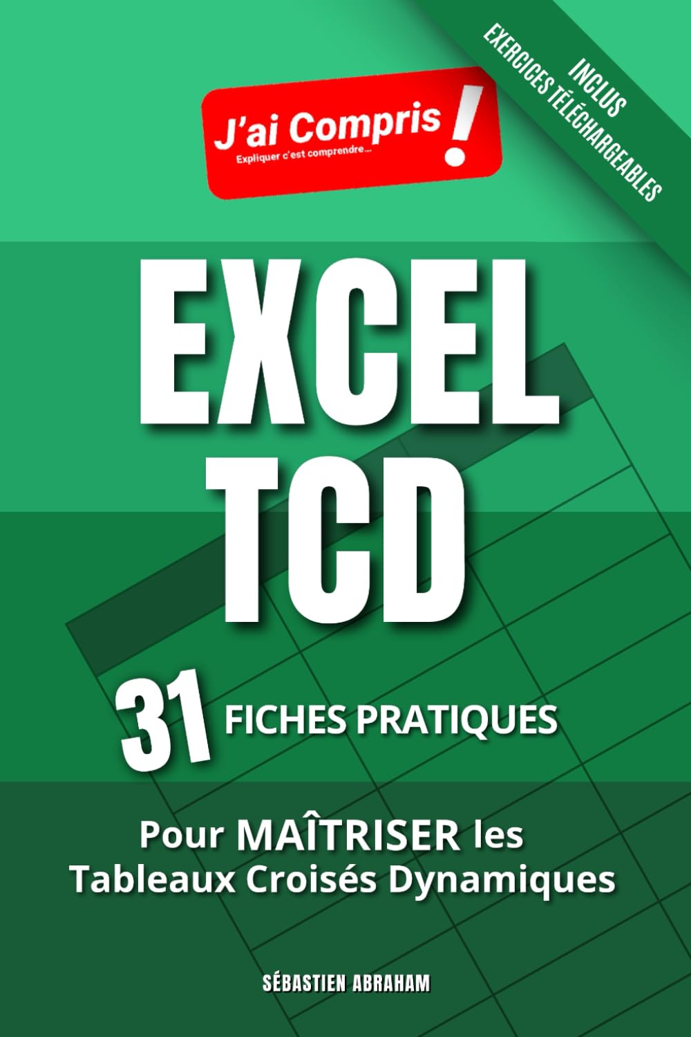 Couverture — Excel TCD — 31 Fiches Pratiques
