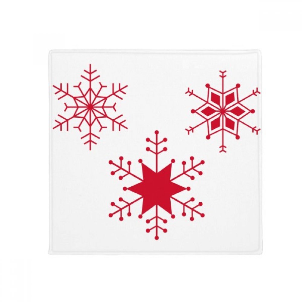 Tapis pour animal de Noël rouge antidérapant, parfait pour décorer votre salon en hiver