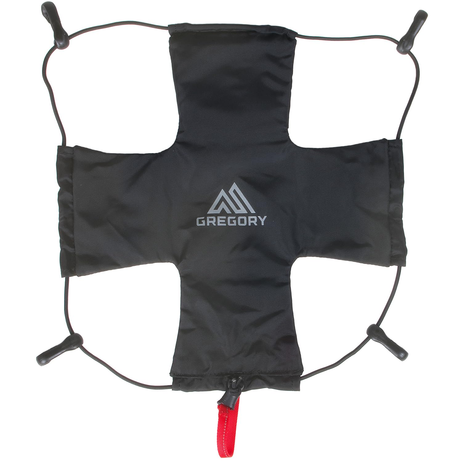 Gregory Packable Helmet Holder Unisex Hiking/Backpacking/Active Travel Helmet Holder, One Size Fits All, Obsidian Black