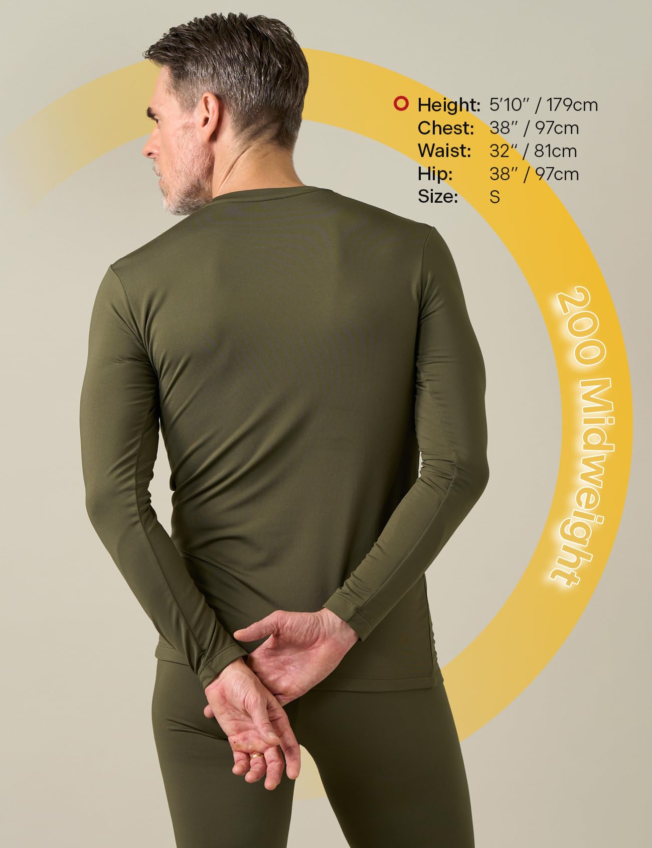 LAPASA Pacco da 2 o 1 Maglia Termica Peso Uomo Maniche Lunghe Canottiera Strato Base - Invernale Sport Allaperto Escursionismo Sci Snowboard M09/M26/M55