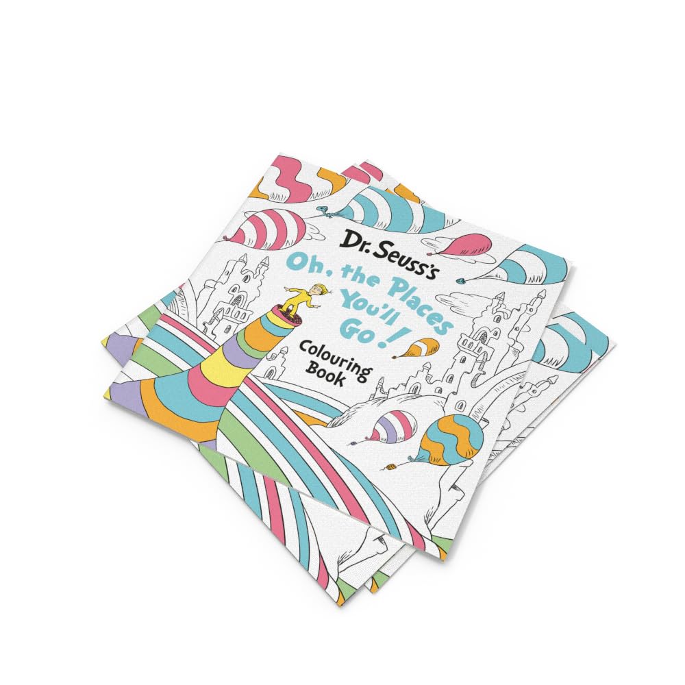 Oh, The Places You’ll Go! Colouring Book: An inspirational colouring book from beloved author Dr. Seuss – new for 2026!