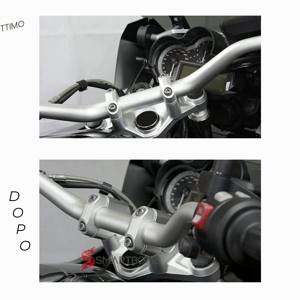 Riser kit manubrio rialzo r1200gs lc adv 2013-2018 - r1250gs lc adventure 2019 guida confortevole