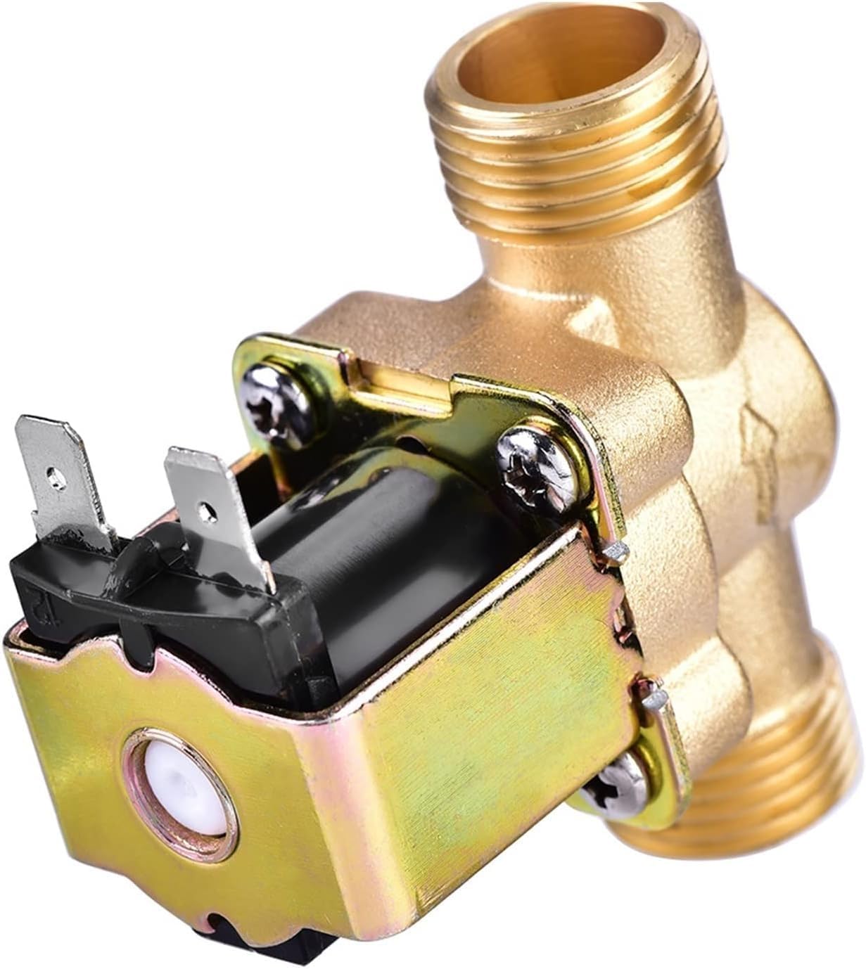 Valve 1/2" AC 220V Normally Closed Brass Electric Solenoid Magnetic Valve for Water Water Valve