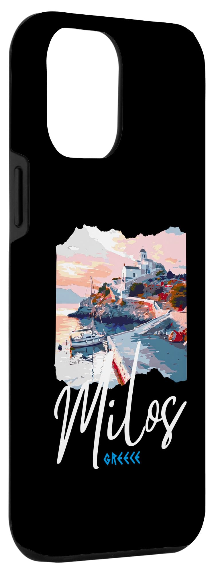 iPhone 14 Plus Greece Milos Souvenir / Greece Milos Case - Image 3