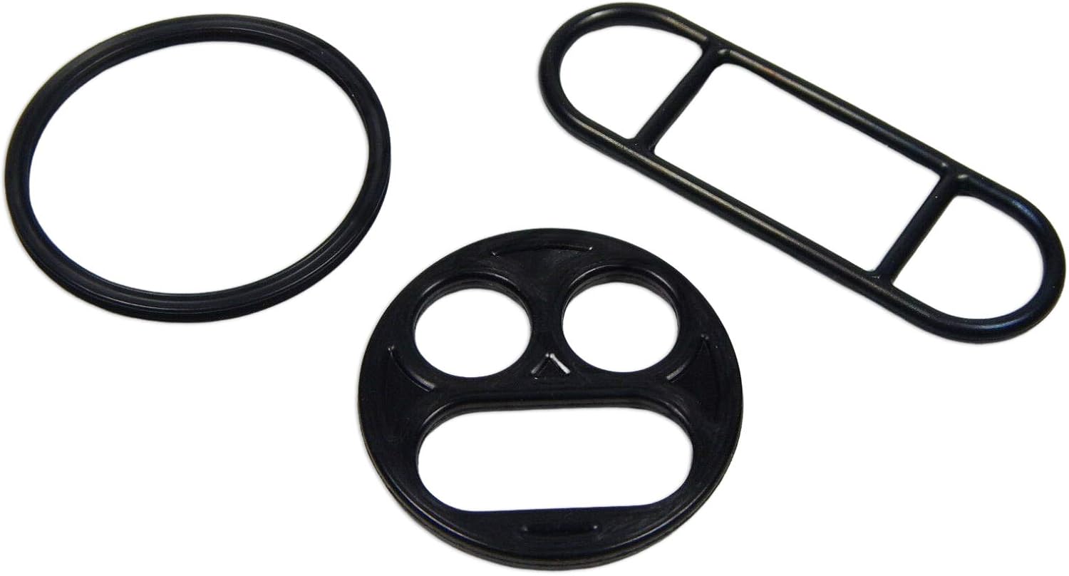 RW 0105-032 Fuel Petcock Rebuild Repair Parts Kit Compatible with Kawasaki Yamaha