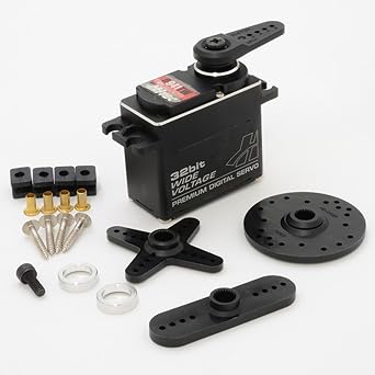 Hitech RCD 36941 D-941 Toothw 32-Bit, High Speed, Titanium Gear Servo .07Sec/229oz @7.4V