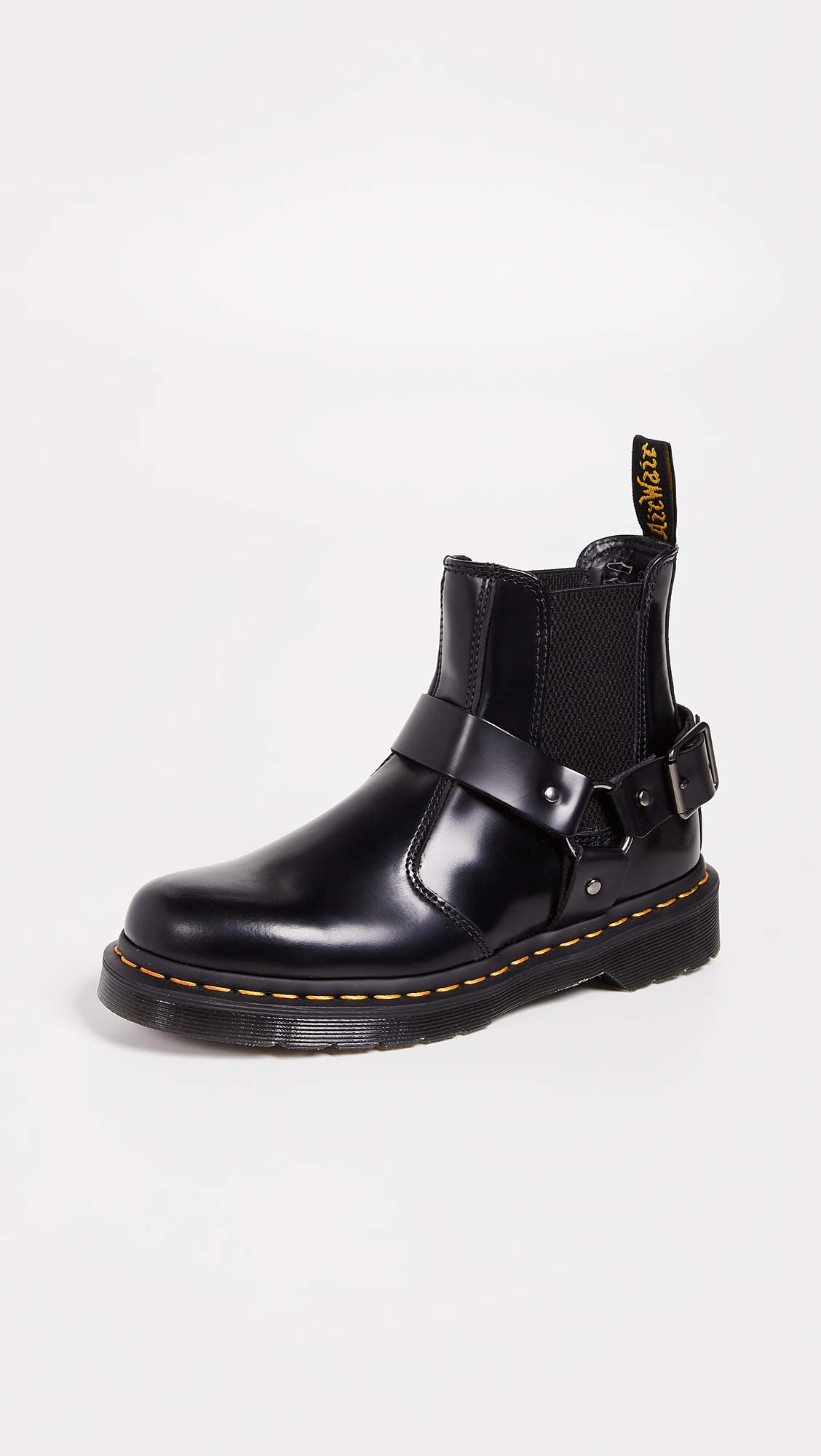 Dr. Martens Wincox Chelsea Black Polished Smooth UK 6 ( | B2B