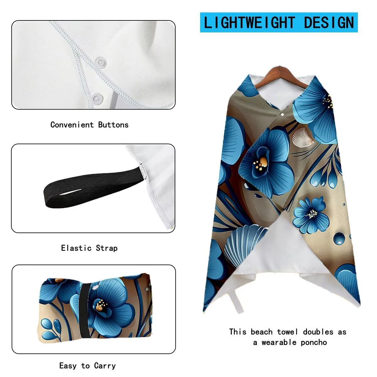 Ręcznik plażowy z mikrofibry, duży ręcznik plażowy 90 x 200 cm 2 sztuki, damski ręcznik gimnastyczny szybkoschnący, odporny na piasek ręcznik z mikrofibry, lekkie ręczniki gimnastyczne dla kobiet