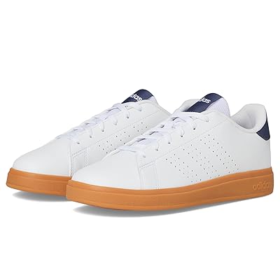 adidas Kids Advantage Base 2.0 Sportswear Shoes (Big Kid) Kids Shoes White/Shadow Navy/Gum