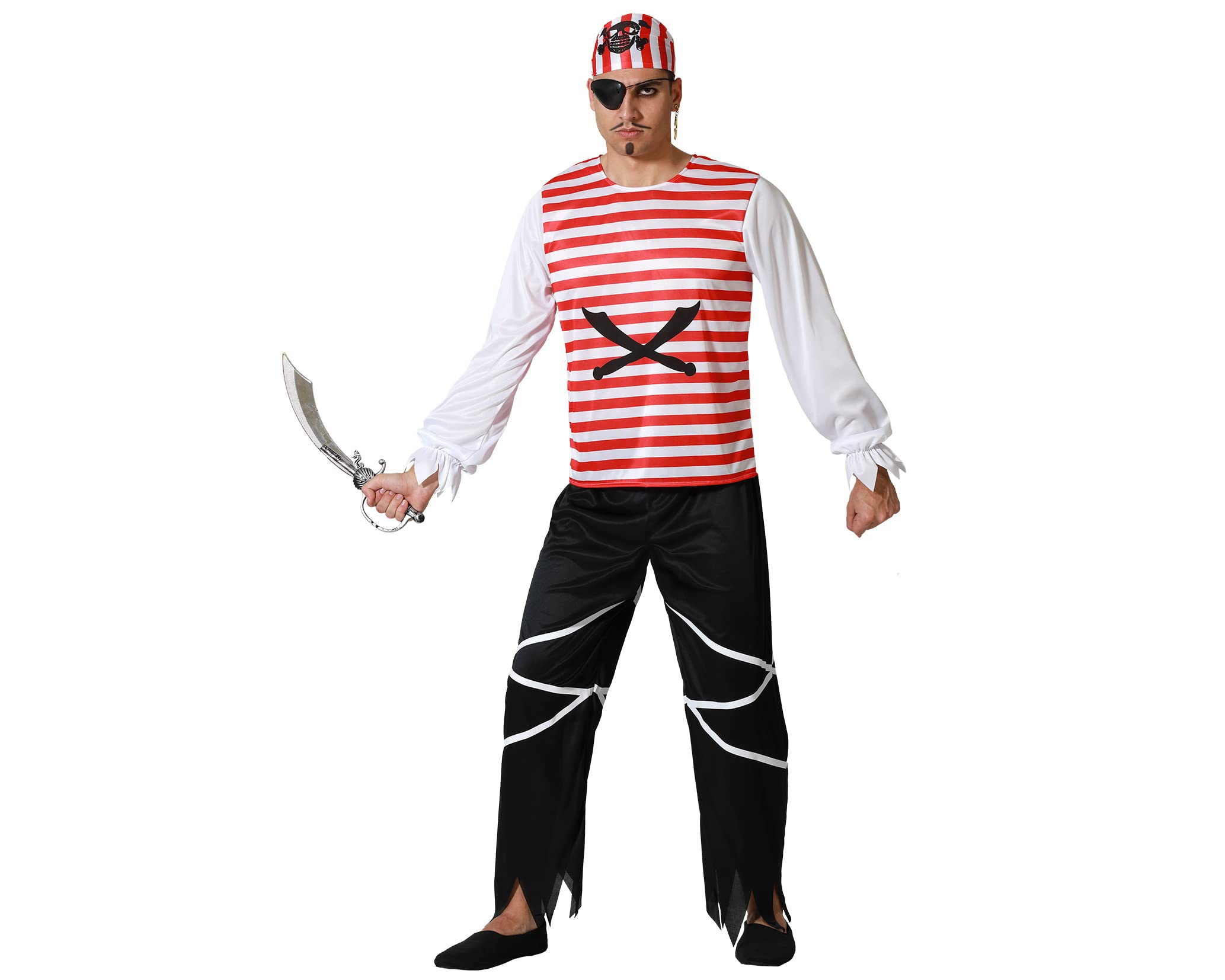 Atosa pirate buccaneer costume man adult m
