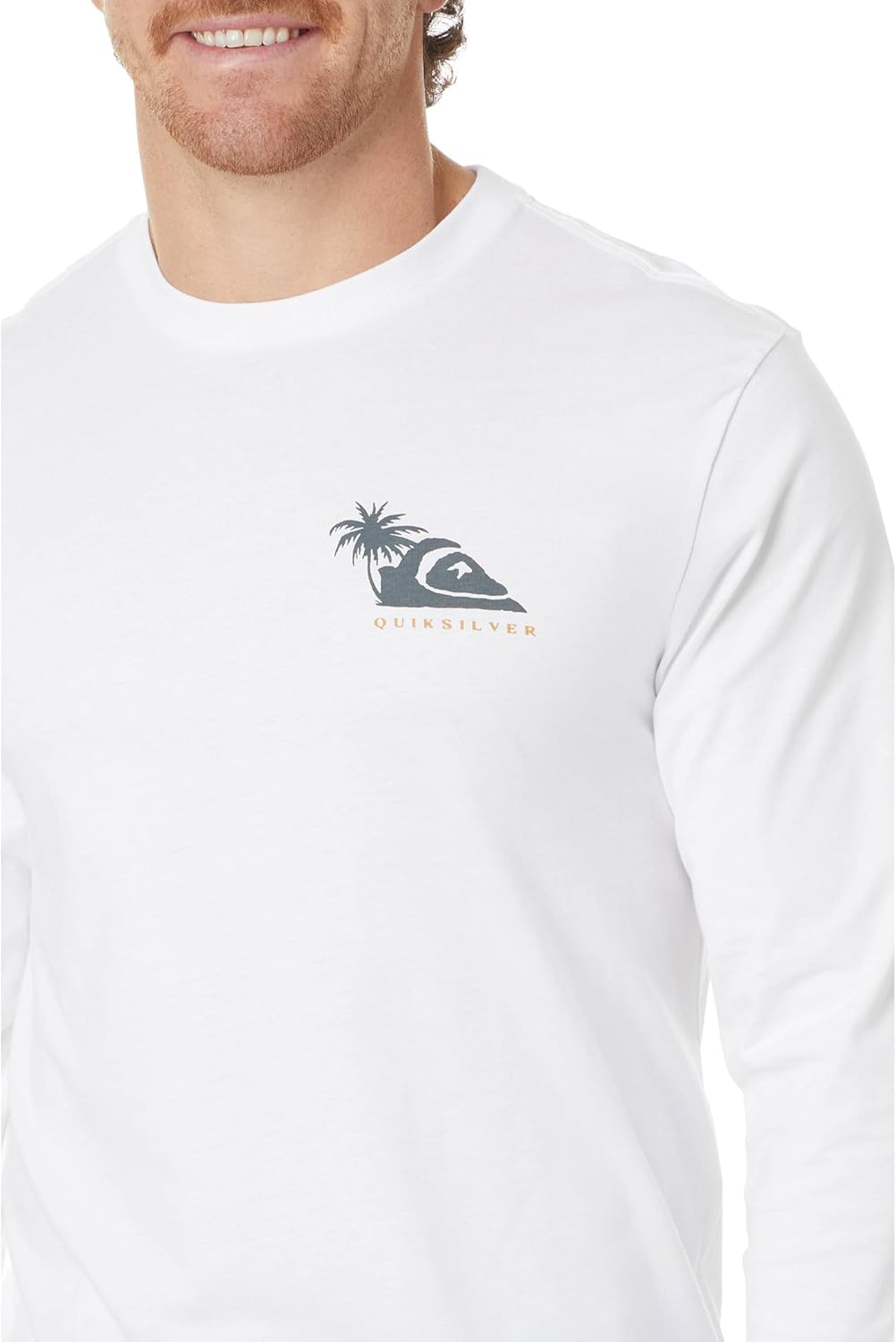 Quiksilver Men's Palm Island Long Sleeve Screen Tee