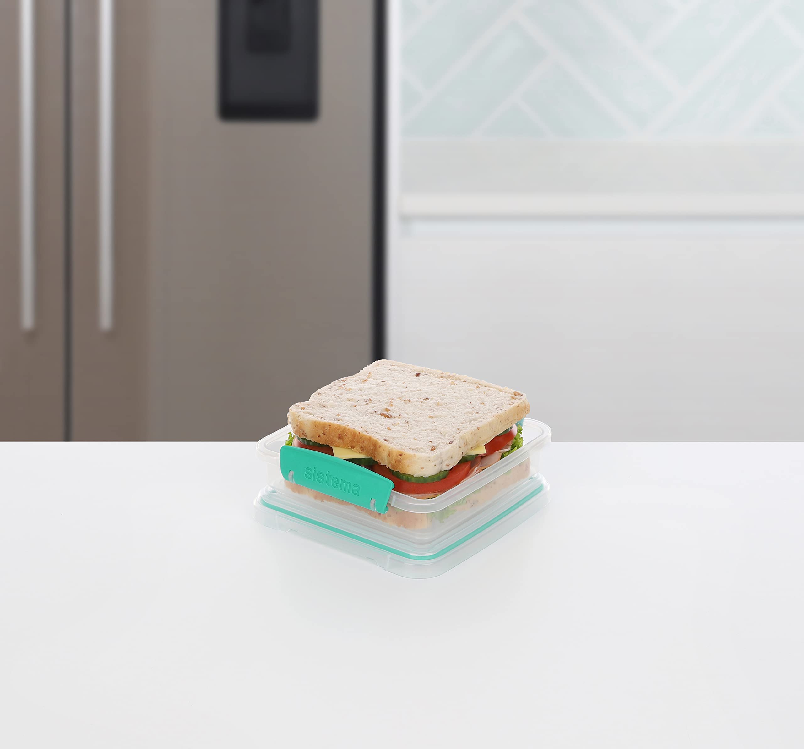 Amazon | Sistema To Go Collection Sandwich Box Food Storage
