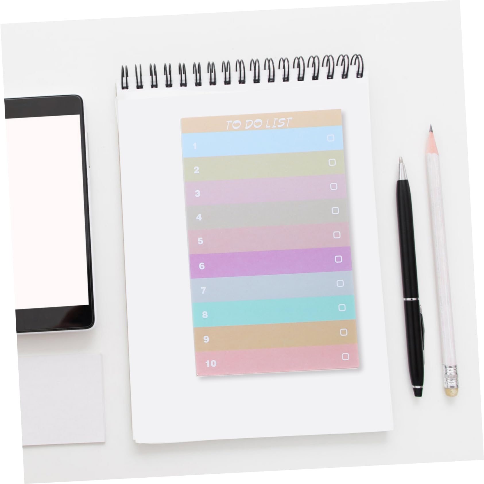 EXCEART 3 Ensembles Bloc-notes Hebdomadaire Planificateur De Haute Performance De Recharge Planificateur De Révision Faire Un Bloc Note Planificateur Sans Date Papier 12 Pièces * 3