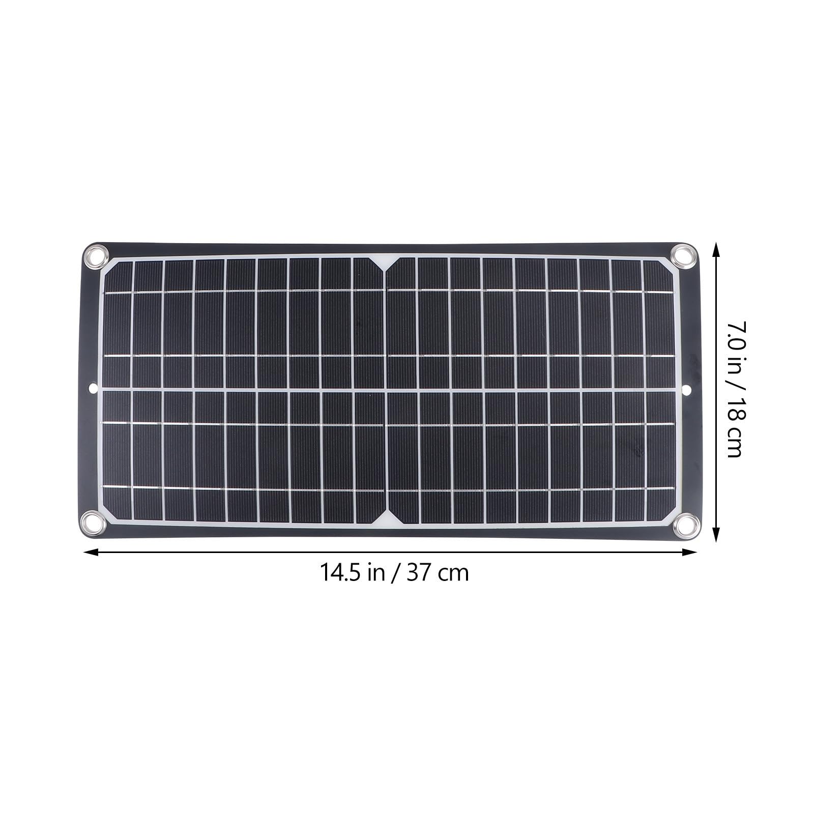 Pannello Solare Monocristallino 50w 18v Controller per Bici