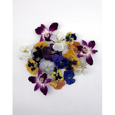 Edible Flower Garnish, Freeze-Dried, Food Grade