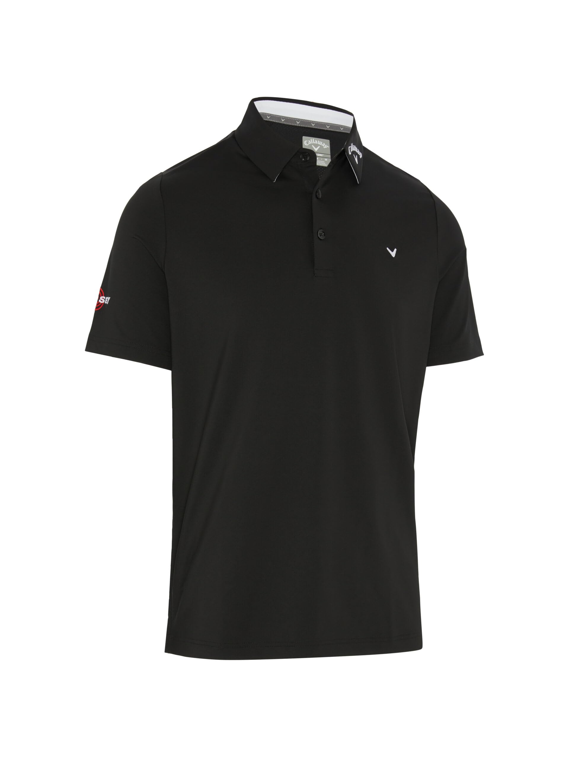 Callaway Apparel Mens Emea Odyssey Bloc Polo Shirt, Caviar, XXL EU