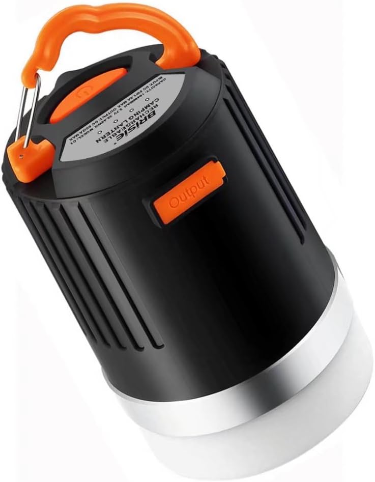 Rechargeable Mini LED Camping Lantern, 5200mAh Portable Charger & Power Bank, Waterproof Function YSC5-NO1-US