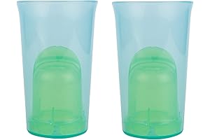 My First Open Cup: 2-in-1, Spill-Control Baby Cup for Easy Transition to...