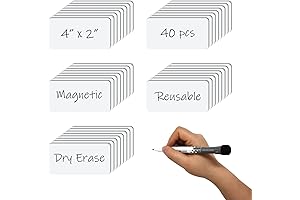 Reusable Magnetic Labels : Organize Write-Erase Whiteboards with Labels