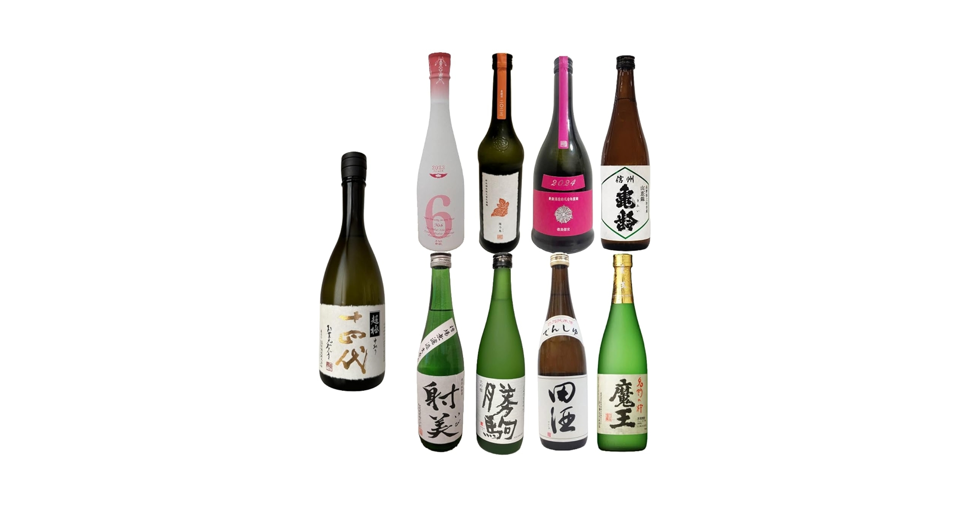 十四代　本丸、而今、新政 Amazon.co.jp: 十四代 新政 而今 信州亀齢 飛露喜 田酒 射美 勝駒 森