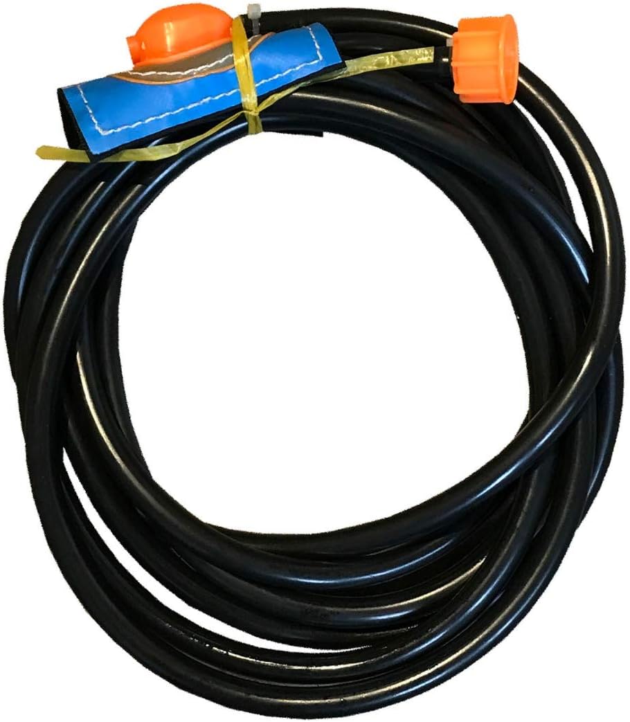 TentandTable 13.5 Foot Inflatable Water Slide Sprinkler Hose with Single Sprinkler Head, Replacement Misting Hose for Residential Slide and Bounce House Combos, Durable PVC Plastic