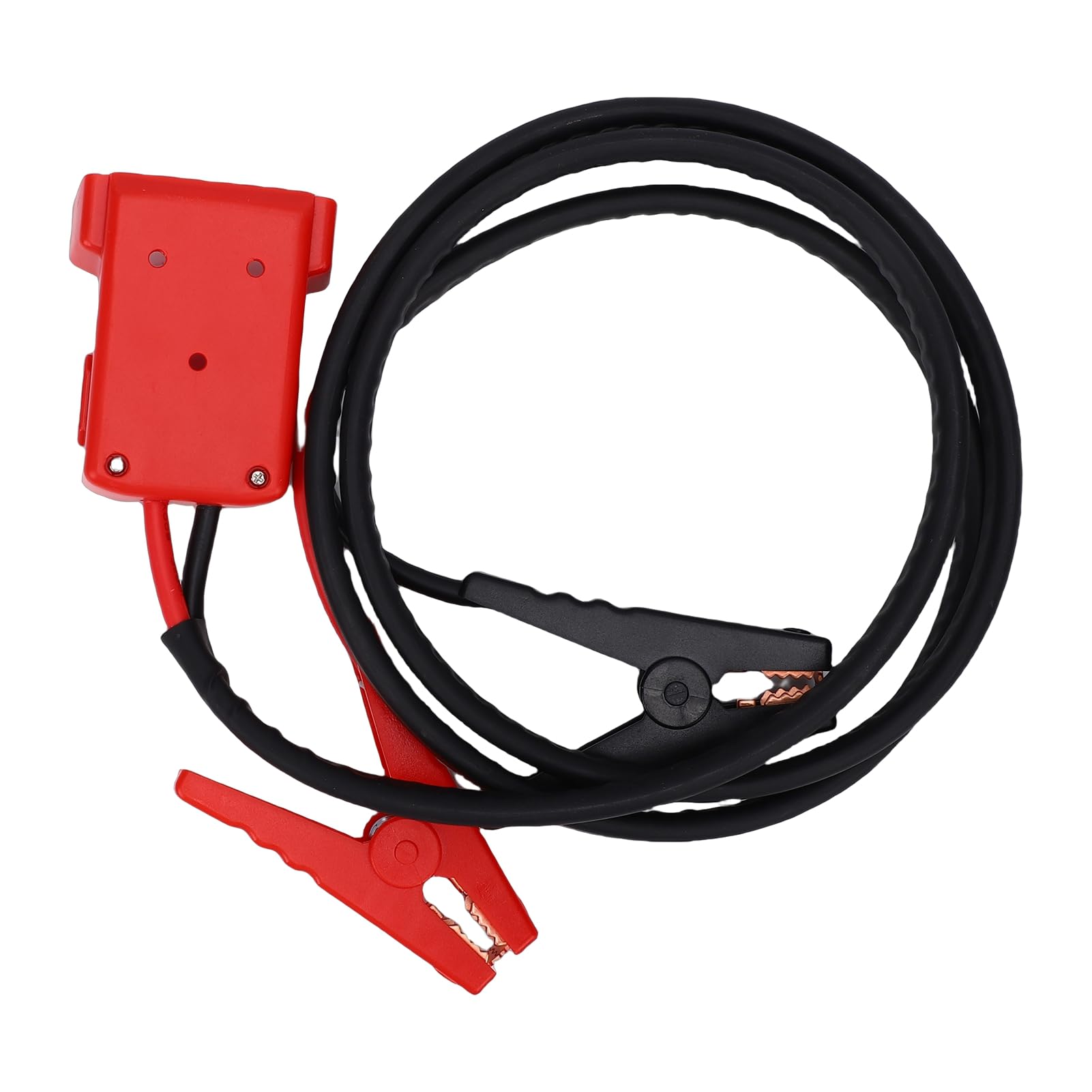 Dilwe Cable de Arranque de Puente para Baterías M18 de 18 V, Cable de Arranque de Batería de 8 AWG, Abrazaderas Resistentes Al Calor de 392 °F, Inicio Rápido para Automóviles de Tamaño Mediano, SUV,